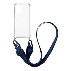 Θήκη Σιλικόνης με Strap Sonique Armor Clear για Realme - Sonique - Μπλε Σκούρο - Realme 9 4G