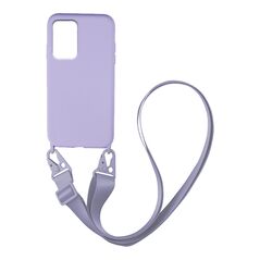 Θήκη Σιλικόνης με Strap CarryHang Sonique Samsung Galaxy A73 5G Λιλά - Sonique - Λιλά - Galaxy A73 5G