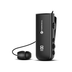 FORCELL F-AUDIO wireless earphone Drive EarBud Bluetooth Handsfree Retractable Black FOBT-265891 86710 έως 12 άτοκες Δόσεις