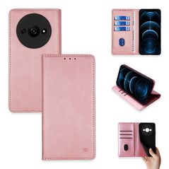 Θήκη Πορτοφόλι Vintage Magnet Wallet Sonique Xiaomi Redmi A3 Ροζ Χρυσό - Sonique - Ροζ Χρυσό - Redmi A3 - Θήκη Πορτοφόλι 5210312017190
