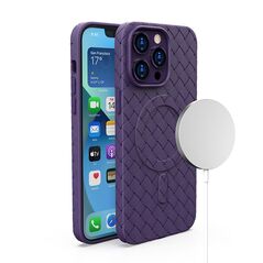 MagSafe Woven Case for iPhone 13 - purple