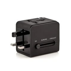 Techsuit Plug Adapter PD20W, QC, USB, Type-C, EU, UK, AUS, US - Techsuit (HHT148) - Black 5949419191754 έως 12 άτοκες Δόσεις