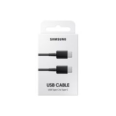 Bliszteres Samsung EP-DA705BBEGWW fekete gyári Type-C - Type-C adatkábel 1.0m 8801643993566