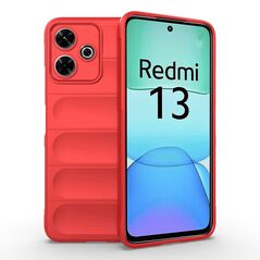 Techsuit Case for Xiaomi Redmi 13 / Poco M6 4G - Techsuit Magic Shield - Red 5949419198593 έως 12 άτοκες Δόσεις