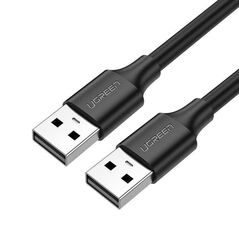 USB 2.0 M-M UGREEN cable US102, 1m (black) 6957303813094