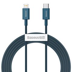 Baseus cabel Superior PD USB-C - Lightning 2,0m blue 20W 6953156205376