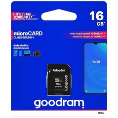 Karta pamięci MicroSD 16gb GOODRAM 5908267930137