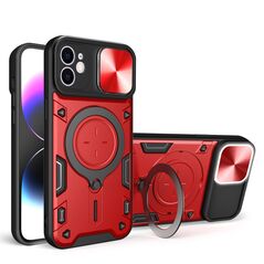 Techsuit Case for iPhone 12 / 12 Pro - Techsuit CamGuard Pro - Red 5949419197336 έως 12 άτοκες Δόσεις