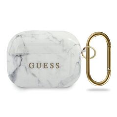 Case APPLE AIRPODS PRO Guess Marble Collection (GUACAPTPUMAWH) white 3700740485545