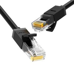 UGREEN Ethernet RJ45 Rounded Network Cable, Cat.6, UTP, 5m (Black) 6957303821624