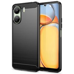 Case XIAOMI REDMI 13C / POCO C65 Tech-Protect TPU Carbon black 9319456608571