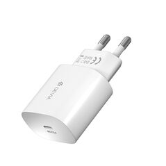 Devia wall charger Smart PD 25W 1x USB-C white + cable USB-C - USB-C 6938595383373