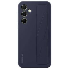 Original Case SAMSUNG GALAXY A55 5G Silicone Cover Strap (EF-GA556TBEGWW) navy blue 8806095542522