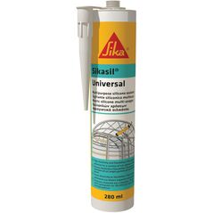 SIKA SIKASIL UNIVERSAL ΣΙΛΙΚΟΝΗ ΓΕΝΙΚΗΣ ΧΡΗΣΗΣ - ΚΑΦΕ-ΧΡΩΜΑ 449302 ΤΕΜΑΧΙΟ εως 12 άτοκες δόσεις