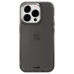 LAUT Crystal Matter X case with MagSafe for iPhone 15 Pro Max - transparent and black