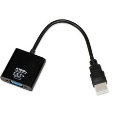 Προσαρμογέας AV iBOX HDMI - D-Sub (VGA) μαύρος (IAHV01)