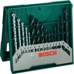 Σετ τρυπανιών Bosch Bosch Mini X-Line Drill - 15 τεμάχια