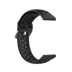 Techsuit Strap for Samsung Galaxy Watch (46mm) / Gear S3, Huawei Watch GT GT / GT 2 / GT 2e / GT 2 Pro / GT 3 (46mm) - Techsuit Watchband 22mm (W004) - Black 5949419020788 έως 12 άτοκες Δόσεις