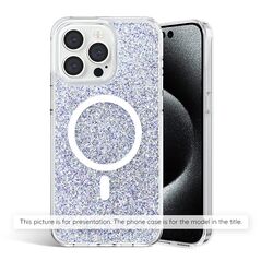 Techsuit Case for Motorola Edge 50 Pro - Techsuit Sparkly Glitter - White 5949419222830 έως 12 άτοκες Δόσεις