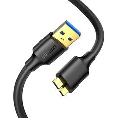 USB 3.0 - micro USB 3.0 cable UGREEN, 0.5m (black) 6957303801275