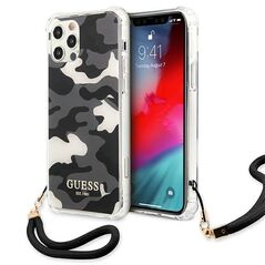 Guess GUHCP12MKSARBK iPhone 12/12 Pro 6.1&quot; black/black hardcase Camo Collection