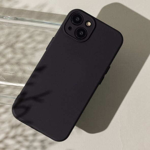 Silicon case for iPhone 16 6,1&quot; black 5907457780194