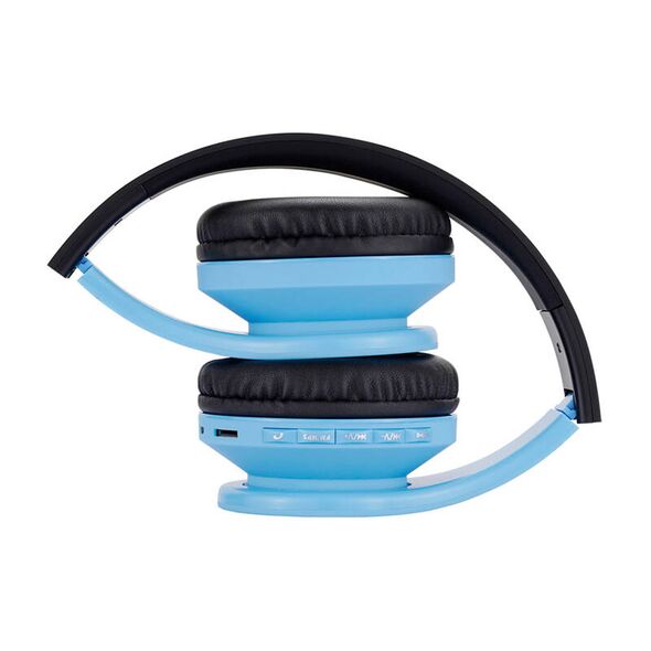 PowerLocus Wireless Headphones for kids PowerLocus P1 (blue&black) 069303  pwl-p1kids-blueblack έως και 12 άτοκες δόσεις 5060726254892