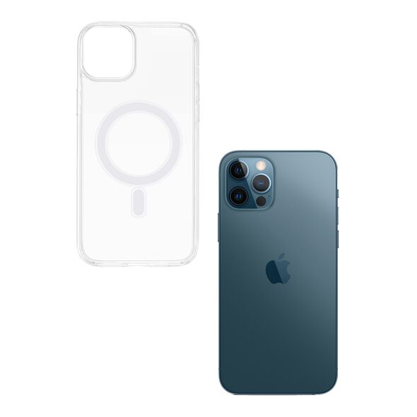 Θήκη Magnetic MagCase Sonique Apple iPhone 12 / iPhone 12 Pro Διάφανο 5210312007740