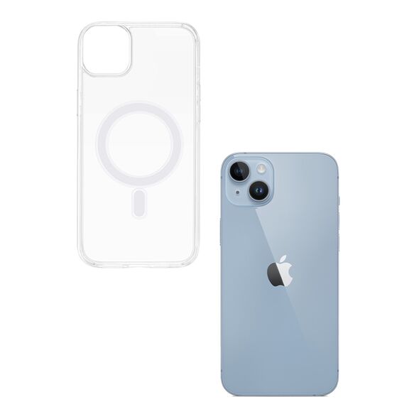 Θήκη Magnetic MagCase Sonique Apple iPhone 14 Plus Διάφανο 5210312007801