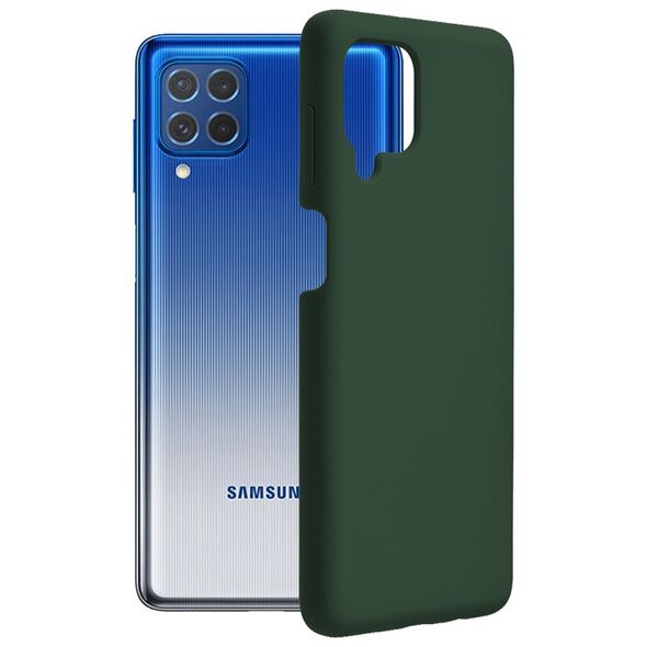 Techsuit Techsuit - Soft Edge Silicone - Samsung Galaxy F62 / M62 - Dark Green 5949419042957 έως 12 άτοκες Δόσεις