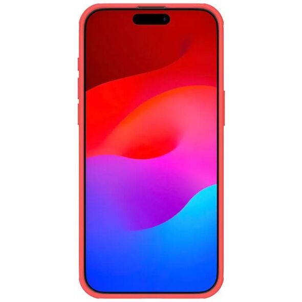 Nillkin Husa pentru iPhone 15 Pro Max - Nillkin Super Frosted Shield Pro - Red 6902048265677 έως 12 άτοκες Δόσεις