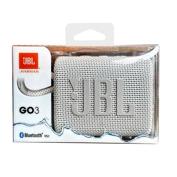 JBL Boxa Fara Fir cu BT 5.1, IP67 - JBL (GO3) - White 6925281975707 έως 12 άτοκες Δόσεις