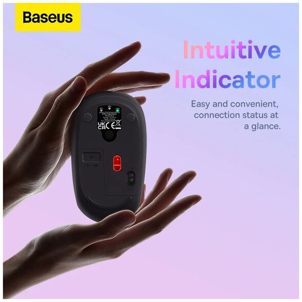 Baseus Mouse Fara Fir BT 5.0 - Baseus F01A (B01055502833-00) - Frosted Gray 6932172632885 έως 12 άτοκες Δόσεις