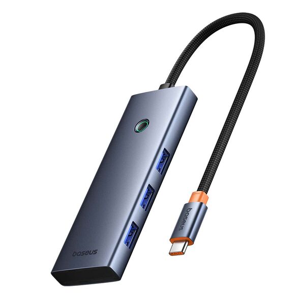 Baseus Hub Type-C la HDMI, 3 x USB, Type-C, SD, TF, 4K@60Hz - Baseus UltraJoy (B00052803811-00) 6932172646486 έως 12 άτοκες Δόσεις