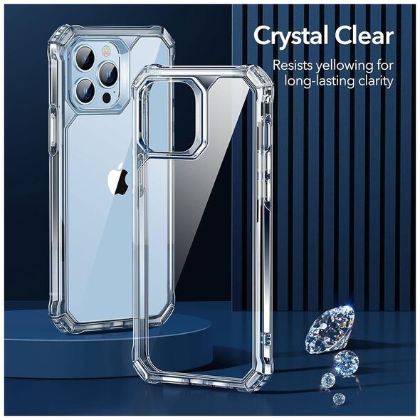 ESR Husa pentru iPhone 13 Pro Max + 2x Folie - ESR Air Armor 360 - Clear 4894240149874 έως 12 άτοκες Δόσεις