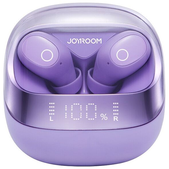 JoyRoom Casti Bluetooth 5.3, True Wireless, Digital Display, IP54 -JoyRoom (JR-DB2) - Purple 6941237112057 έως 12 άτοκες Δόσεις