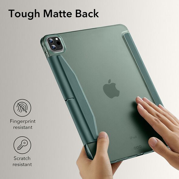 ESR Case for iPad Pro 11 (2024) - ESR Ascend Trifold - Forest Green 4894240195048 έως 12 άτοκες Δόσεις