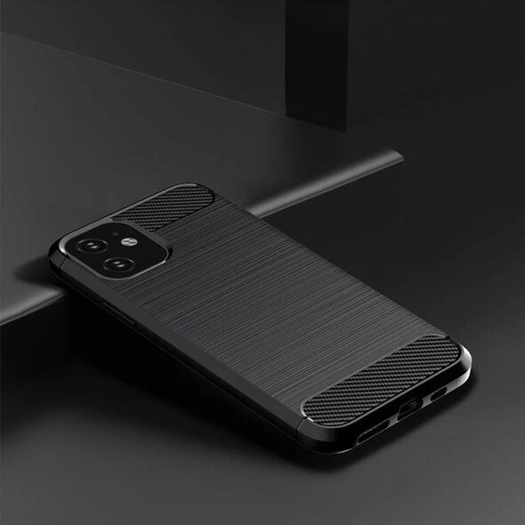 Techsuit Husa pentru iPhone 11 - Techsuit Carbon Silicone - Blue 5949419163591 έως 12 άτοκες Δόσεις