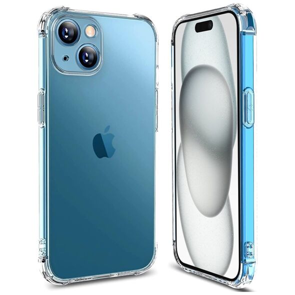 Techsuit Case for iPhone 16 Plus - Techsuit Shockproof Clear Silicone - Clear 5949419188051 έως 12 άτοκες Δόσεις