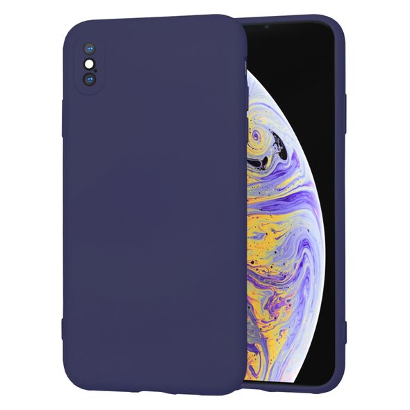 Techsuit Case for iPhone XS Max - Techsuit SoftFlex - Navy Blue 5949419185340 έως 12 άτοκες Δόσεις