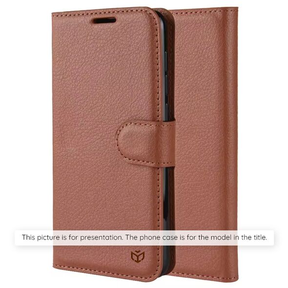 Techsuit Case for iPhone 16 Pro Max - Techsuit Leather Folio - Brown 5949419188235 έως 12 άτοκες Δόσεις