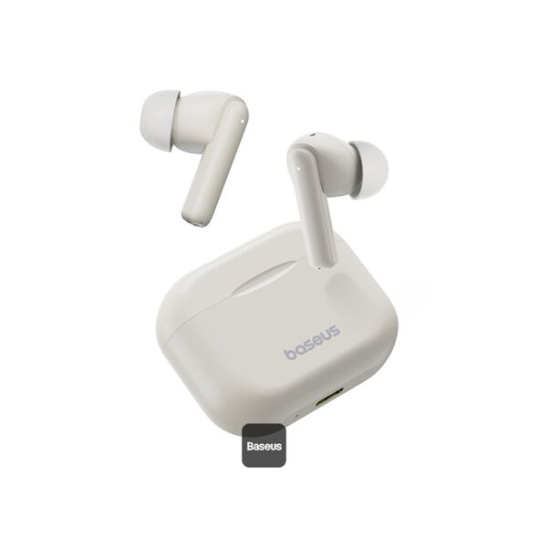 Baseus Wireless Headsets, Bluetooth 5.3, ENC - Baseus Bowie E17 (A000722220022223-Z1) - White 6932172658052 έως 12 άτοκες Δόσεις