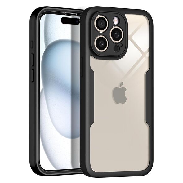 Techsuit Case for iPhone 16 Pro Max + Cover - Techsuit ColorVerse 360 Series - Black 5949419199606 έως 12 άτοκες Δόσεις