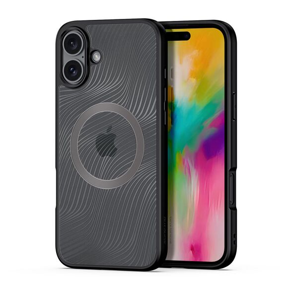 Dux Ducis Case for iPhone 16 Plus - Dux Ducis Aimo MagSafe Series - Black 6934913005972 έως 12 άτοκες Δόσεις