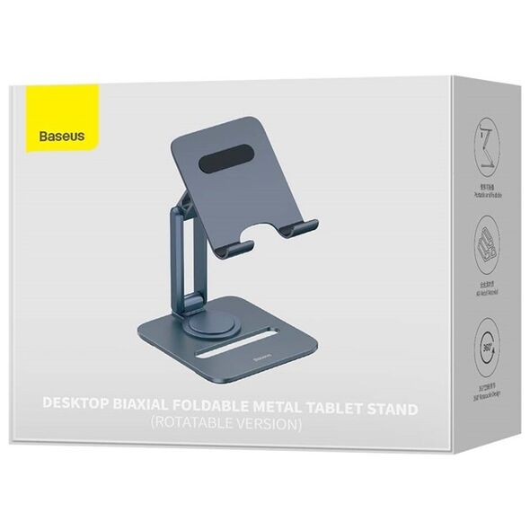 Baseus Tablet Desk Stand - Baseus Biaxial (B10431801811-00) - Space Grey 6932172630263 έως 12 άτοκες Δόσεις