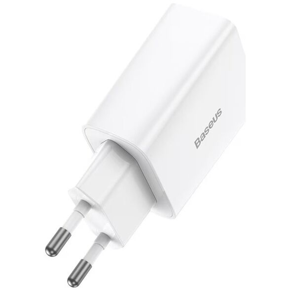 Baseus USB-C Charger, 20W - Baseus Speed Mini (CCFS-SN02) - White 6953156201705 έως 12 άτοκες Δόσεις