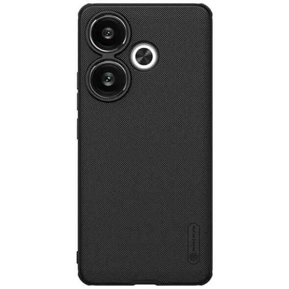 Nillkin Case for Xiaomi Poco F6 - Nillkin Super Frosted Shield Pro Magnetic - Black 6902048281165 έως 12 άτοκες Δόσεις