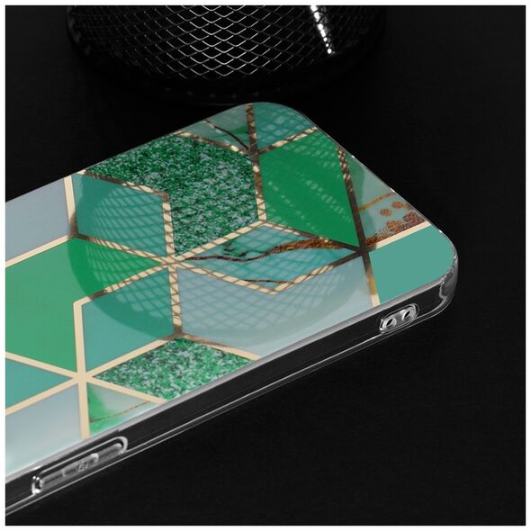 Techsuit Case for iPhone 16 Plus - Techsuit Marble Series - Green Hex 5949419222533 έως 12 άτοκες Δόσεις