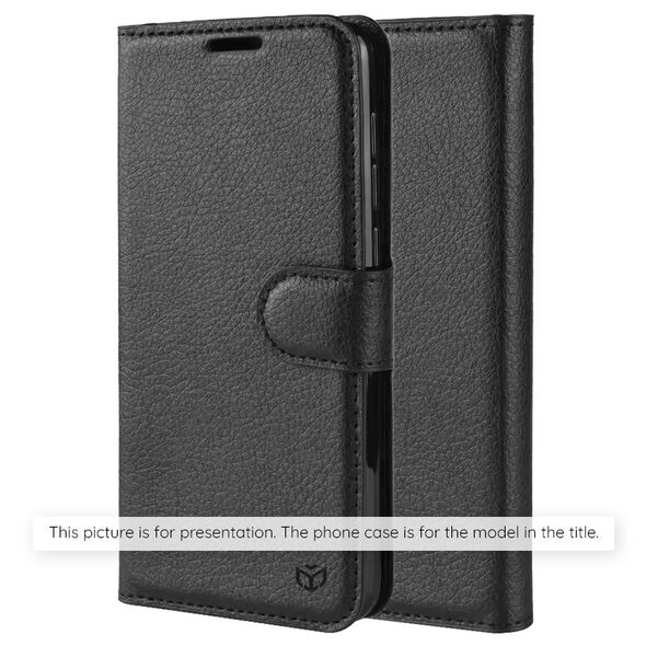 Techsuit Case for Oppo Reno12 F / Oppo Reno12 FS - Techsuit Leather Folio - Black 5949419218901 έως 12 άτοκες Δόσεις