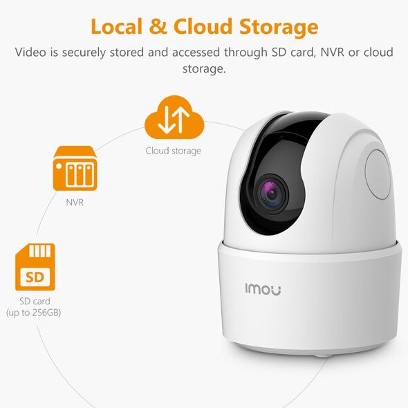 Imou Wi-Fi Surveillance Camera with Fast Detection and Notification - Imou Ranger 2C (IPC-K2ECP-5H2W) - White 6976391038677 έως 12 άτοκες Δόσεις